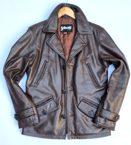 Schott brown leather - schott,