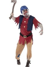 Smiffys Zombie Dwarf Adult