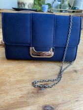 Next Navy Blue Hand Clutch Bag