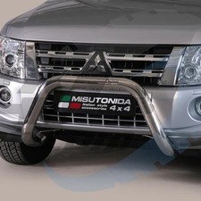 Mitsubishi Shogun/Pajero 2007-2014 Stainless Steel Bull Bar