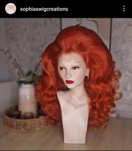 Red ginger drag queen - drag,