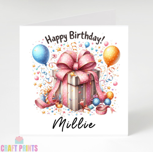 Personalised birthday card - birthday,