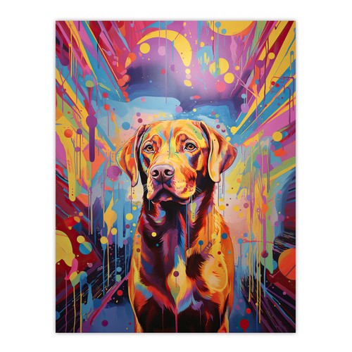Red labrador retriever - retriever, pet