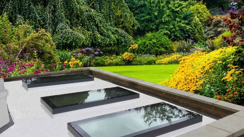 Flat roof light lantern - flat,