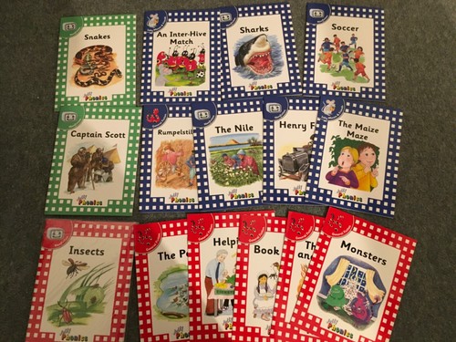 Jolly phonics red blue - jolly, &