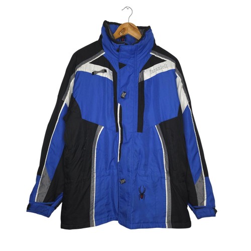 Spider ski jacket men - spider, blue