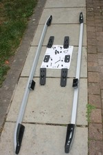 VW Transporter SWB OE Roof Bars - silver