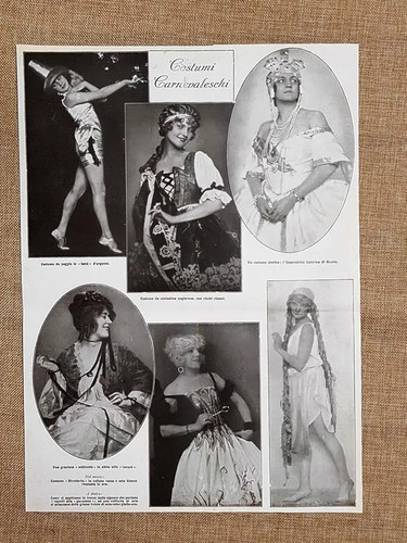 Carnival 1926 costume - 1926, page