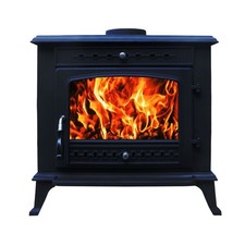 Cast Iron Log Burner 10KW Wood