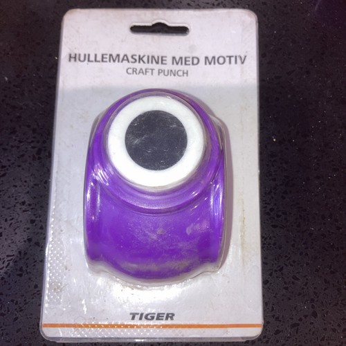 Tiger craft punch circle - tiger,