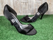 Debut Black Satin Look High