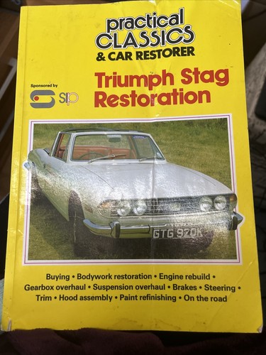 Triumph stag restoration - triumph,