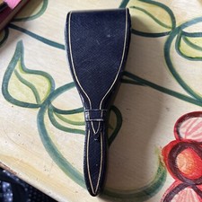 Vintage Leather Scissors Case, Velvet Lined, Encore, Thomas Turner & Co
