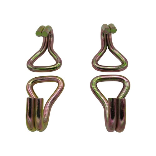 Webbing claw hooks 50mm zinc - claw,
