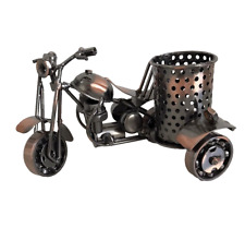 Motorcycle w Sidecar Metal Art