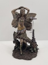 Vintage Veronese Dance Fairy Figure Bronze Resin Sculpture 2005 PCT 7" Rare VGC