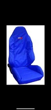 Seat cover blue fit - in,