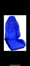 SEAT COVER IN BLUE TO FIT VAUXHALL VECTRA VXR & OPEL VECTRA OPC LINE RECARO SEAT
