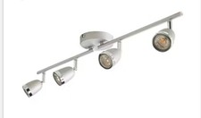 4 Way Ceiling Spotlight Kitchen, Apheliotes Chrome Effect Full Dia 705mm 