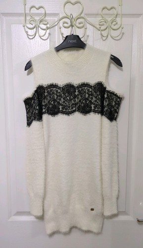 Lipsy new cream black - new, lace