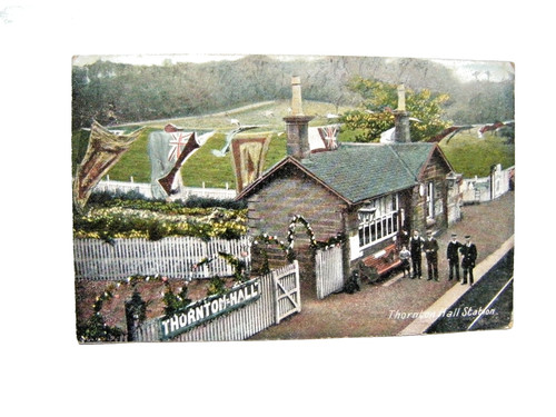 Postcard thornton hall - postcard.,