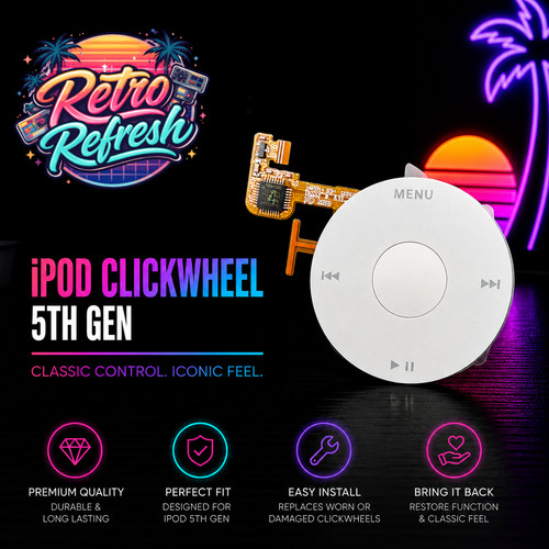 White click wheel - white,