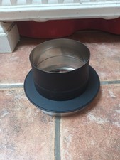 stovax 5" single to twin wall pipe  fxq125-020bk professional XQ  black 