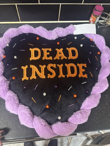 Dead inside cushion - dead, pillow