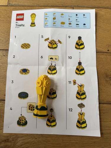 Lego fifa mini cup trophy - fifa,