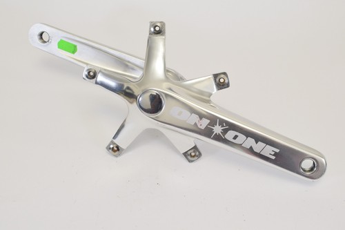One crankset silver 165mm - silver,