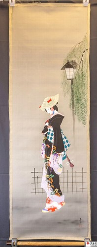 Japanese painting unframed - painting,,