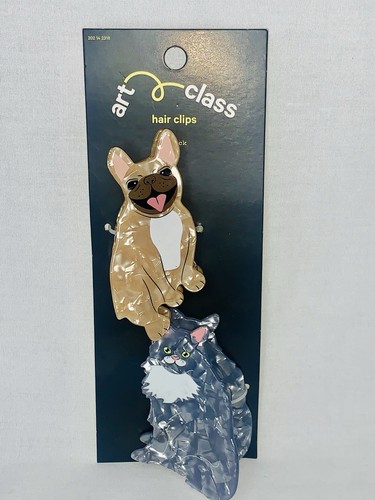 Art class hair clips set - class,