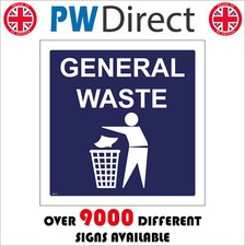 GE171 GENERAL WASTE SIGN