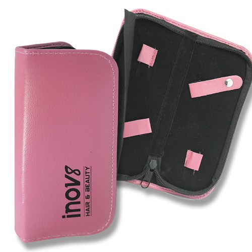Leather scissor pouch - leather,