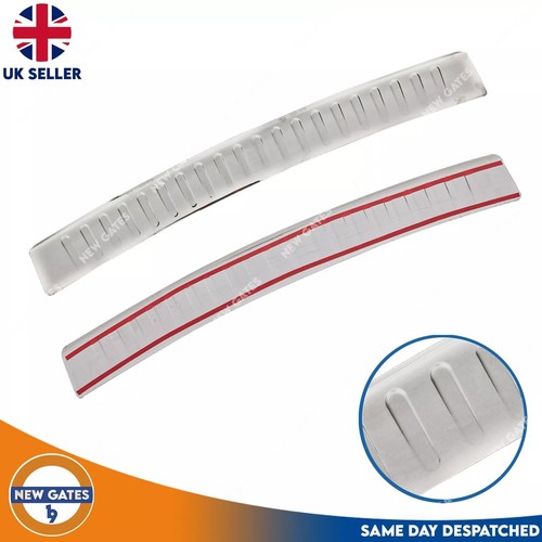 Chrome rear bumper protector - rear,