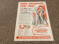 PCTBK4 ADVERT 11X8 LITTLEWOODS CATALOGUE CLUB