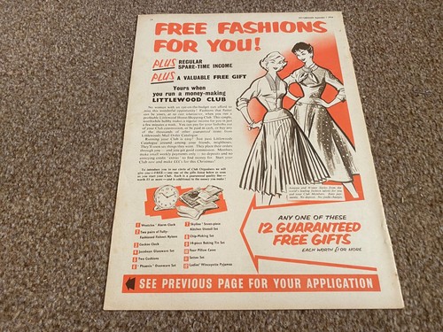Pctbk4 advert 11x8 littlewoods - pctbk4,