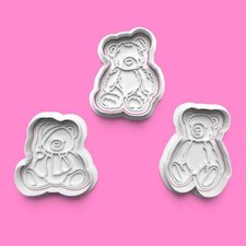 Cute Teddy Bear Cookie Cutters