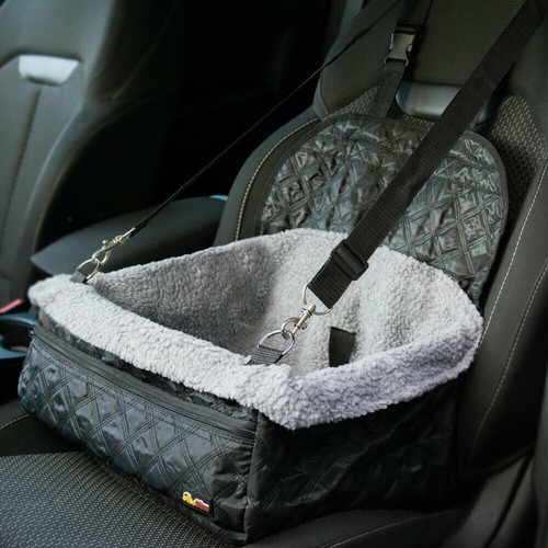 Dog booster car seat - car, luxury