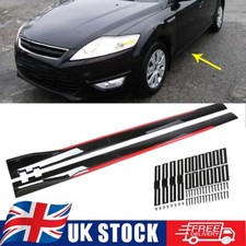 2m Side Skirt Extension Rocker Splitter For Ford Mondeo MK4 MK4.5 2007-2014 BT