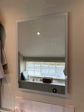 Pebble Grey - bathroom mirror with led lights 500mm x 700mm DAMAGED 
