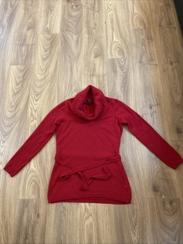 Size 100 cashmere red - cashmere, cowl