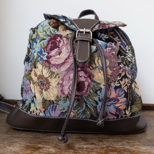 Vintage tapestry carpet - tapestry, bag