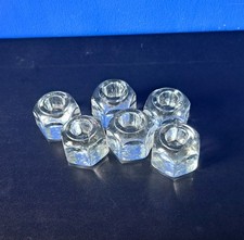 Cascade Hexagon clear glass