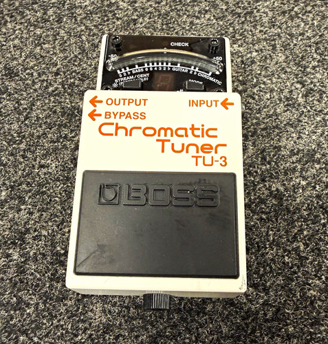 Boss chromatic pedal - boss, tu-3