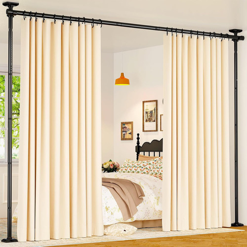 Room divider curtain - curtain, no
