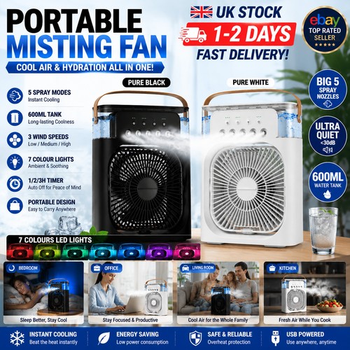 Portable air cooler - cooler, fan