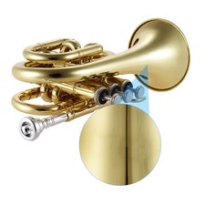 Mini Pocket Trumpet Bb Flat