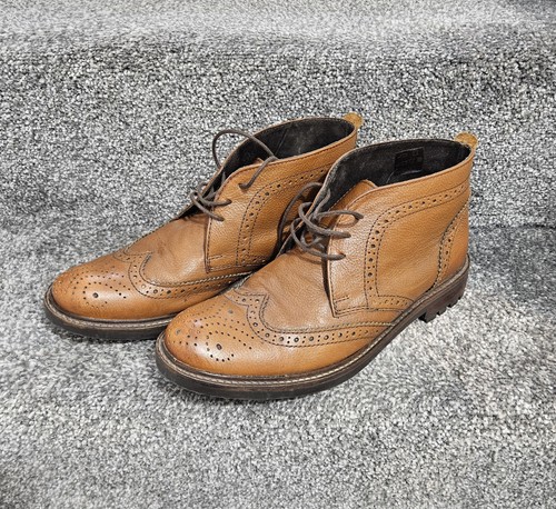 Clarks tan brown men - tan, leather