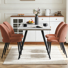 Dining table and chairs set - dining,